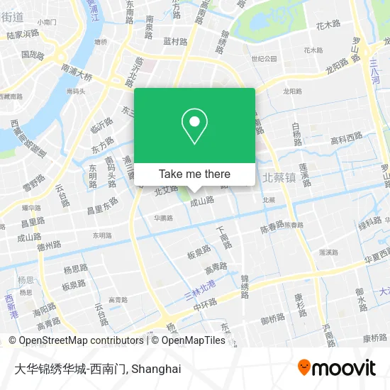大华锦绣华城-西南门 map