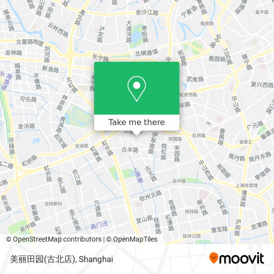 美丽田园(古北店) map