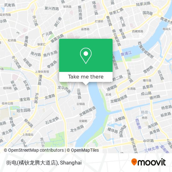 街电(橘钬龙腾大道店) map