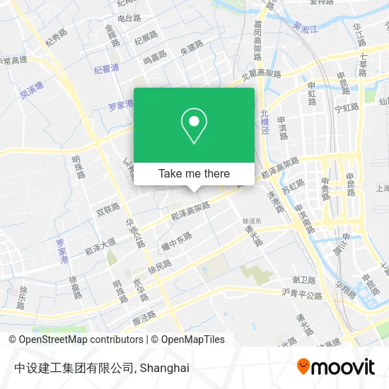 中设建工集团有限公司 map
