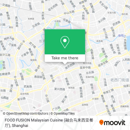 FOOD FUSION Malaysian Cuisine (融合马来西亚餐厅) map