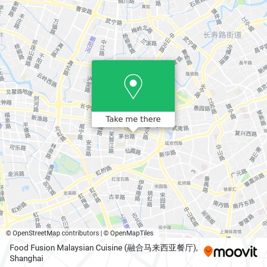 Food Fusion Malaysian Cuisine (融合马来西亚餐厅) map