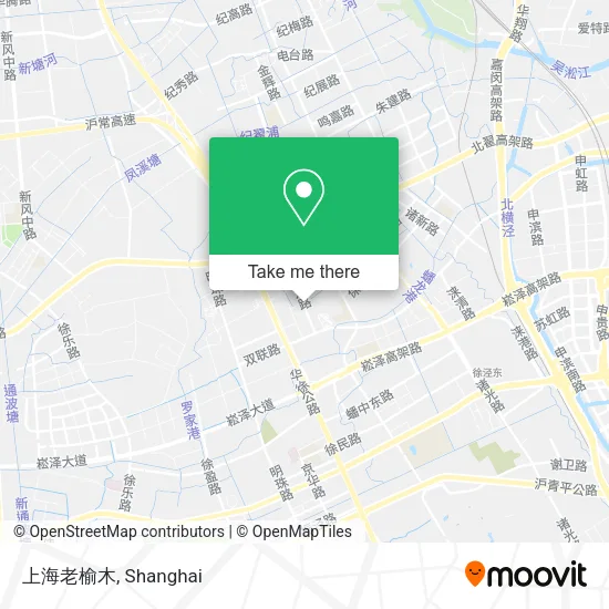 上海老榆木 map