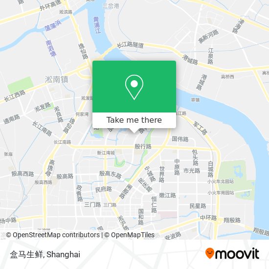 盒马生鲜 map