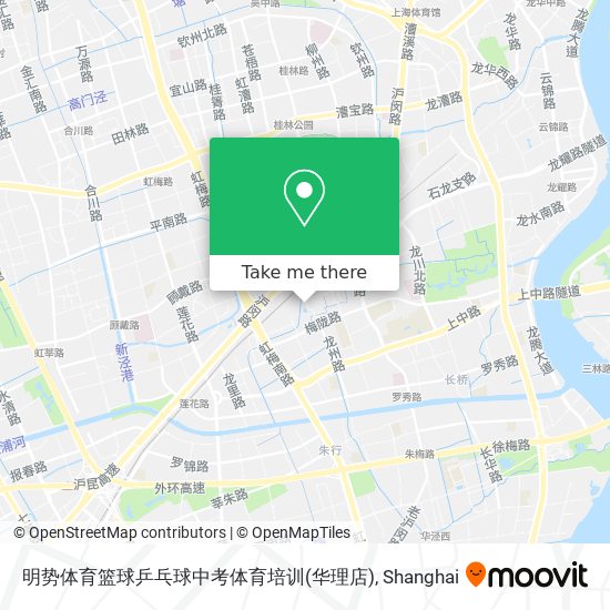 明势体育篮球乒乓球中考体育培训(华理店) map