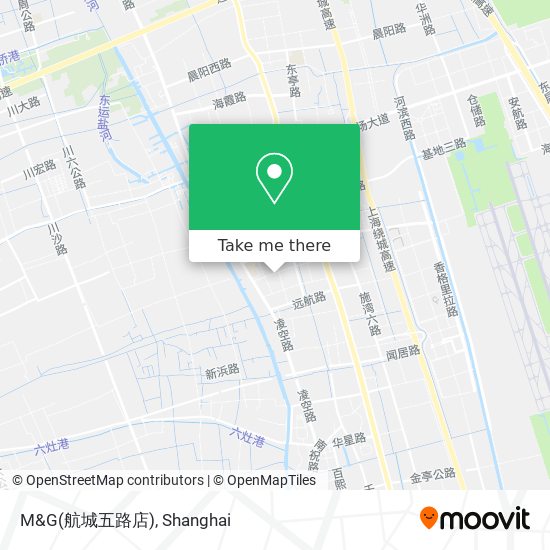 M&G(航城五路店) map