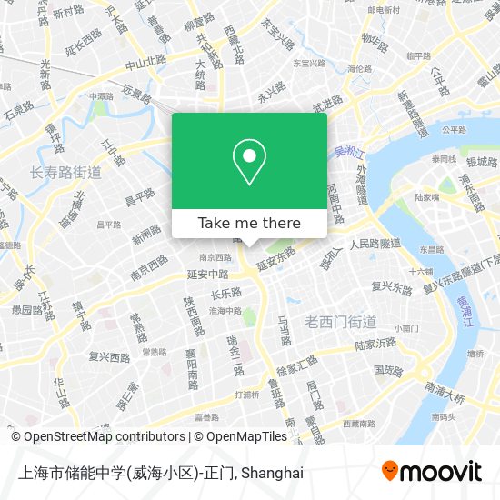上海市储能中学(威海小区)-正门 map