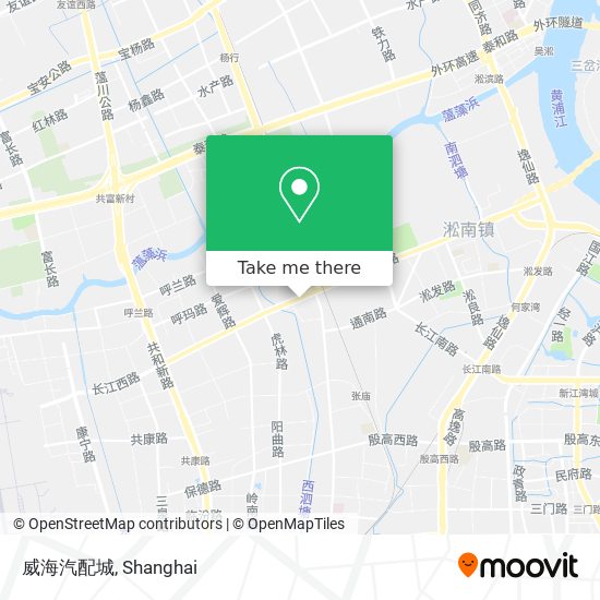 威海汽配城 map