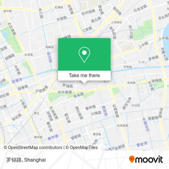 罗锦路 map