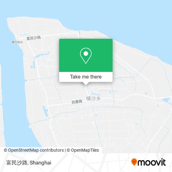 富民沙路 map