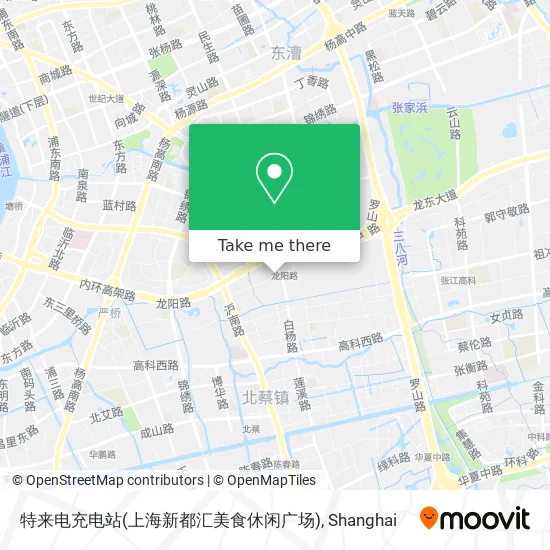 特来电充电站(上海新都汇美食休闲广场) map