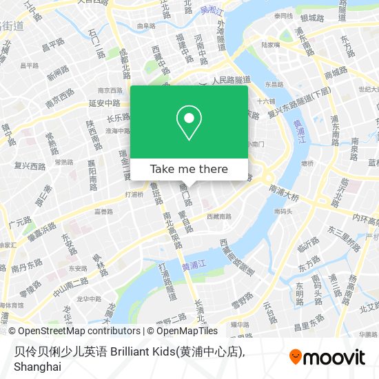 贝伶贝俐少儿英语 Brilliant Kids(黄浦中心店) map