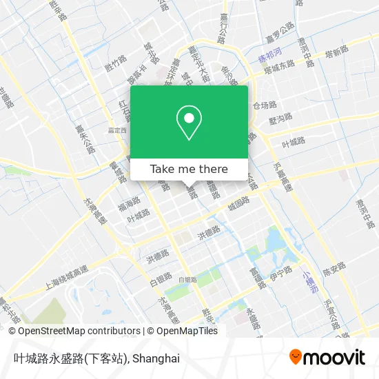 叶城路永盛路(下客站) map