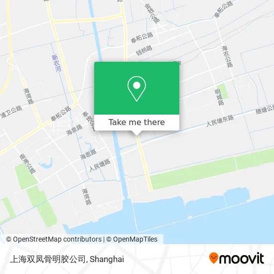 上海双凤骨明胶公司 map