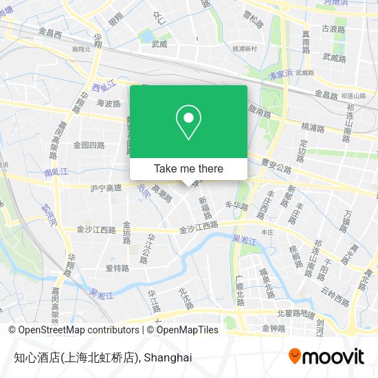 知心酒店(上海北虹桥店) map
