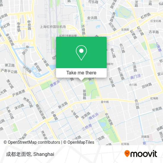 成都老面馆 map