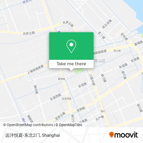 远洋悦庭-东北2门 map