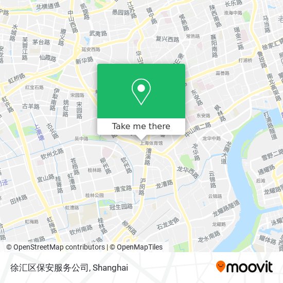 徐汇区保安服务公司 map