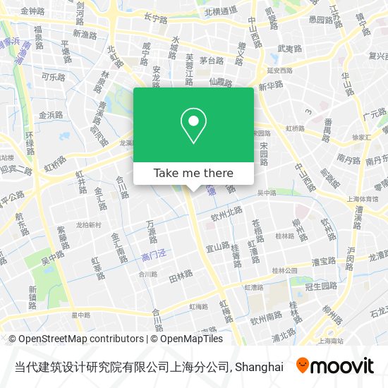 当代建筑设计研究院有限公司上海分公司 map