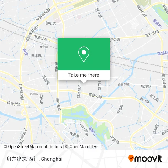 启东建筑-西门 map