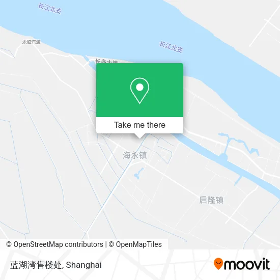蓝湖湾售楼处 map