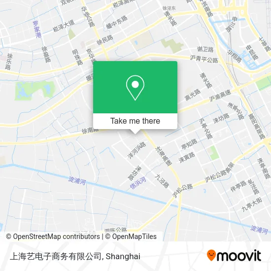 上海艺电子商务有限公司 map