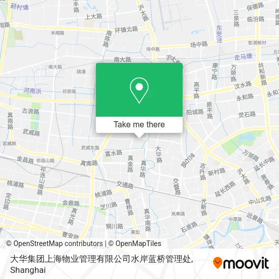 大华集团上海物业管理有限公司水岸蓝桥管理处 map