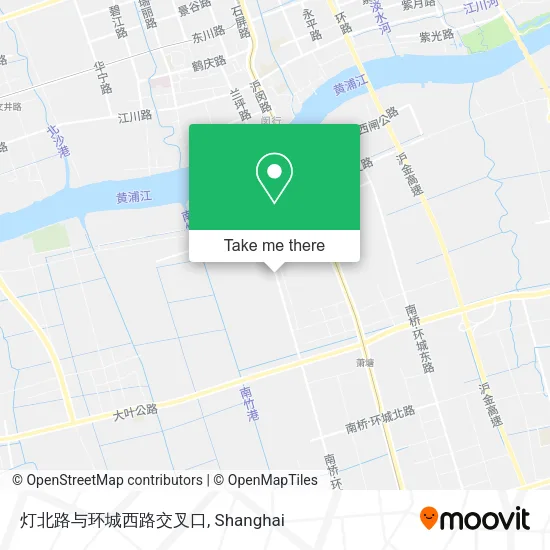 灯北路与环城西路交叉口 map