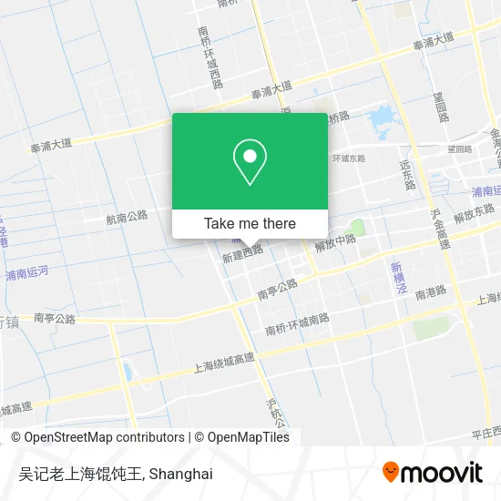 吴记老上海馄饨王 map