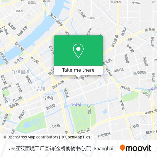 卡未亚双面呢工厂直销(金桥购物中心店) map