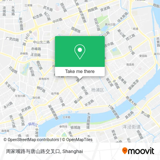 周家嘴路与唐山路交叉口 map