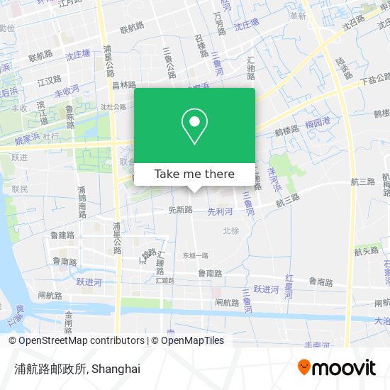 浦航路邮政所 map