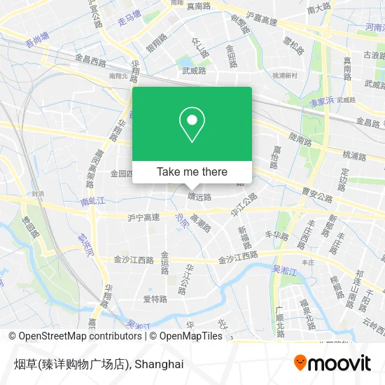 烟草(臻详购物广场店) map