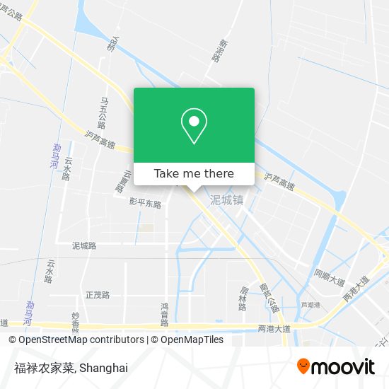 福禄农家菜 map