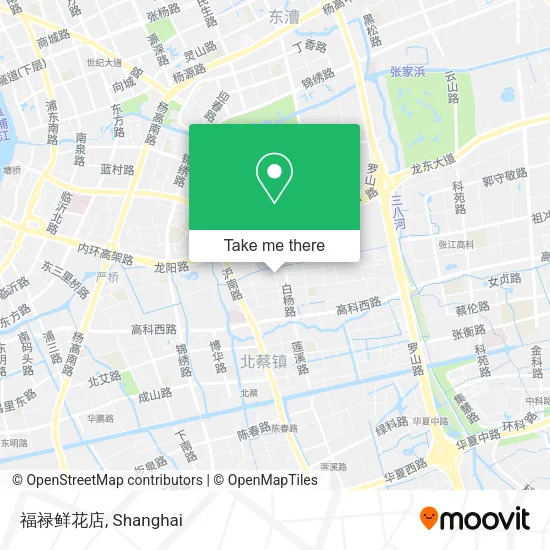 福禄鲜花店 map