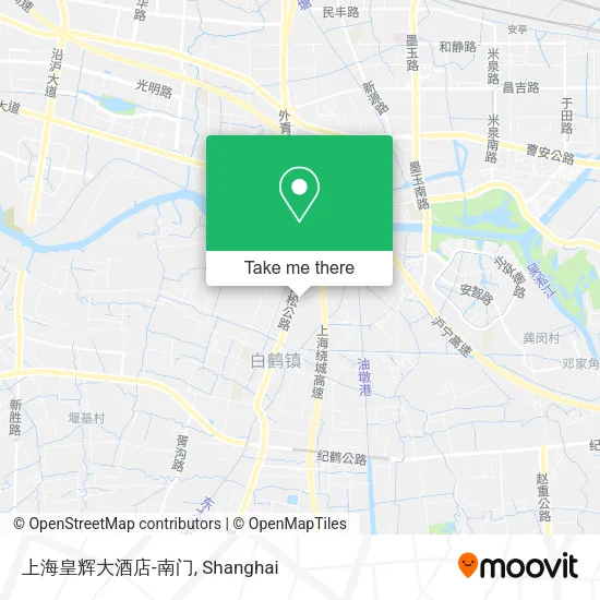 上海皇辉大酒店-南门 map