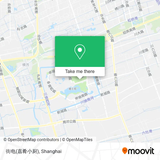 街电(嘉肴小厨) map