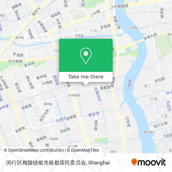 闵行区梅陇镇银兆银都居民委员会 map