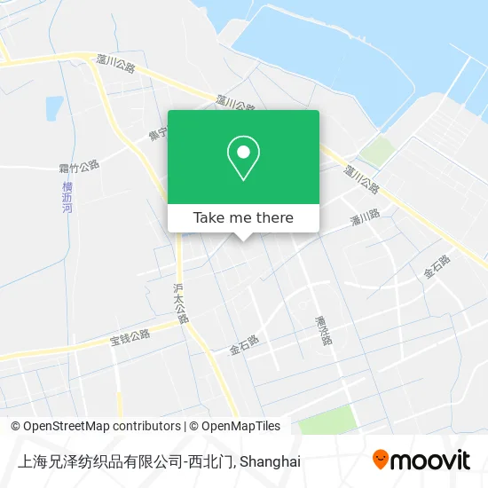 上海兄泽纺织品有限公司-西北门 map