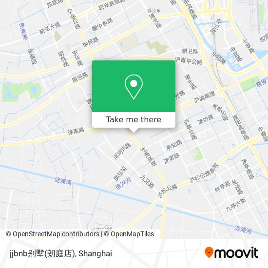 jjbnb别墅(朗庭店) map