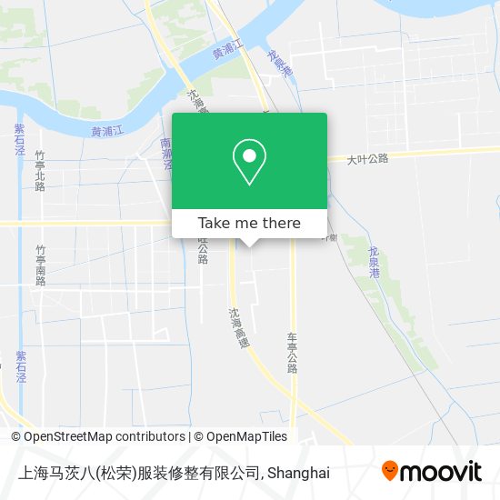 上海马茨八(松荣)服装修整有限公司 map