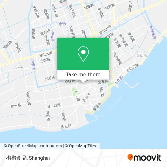 楷楷食品 map