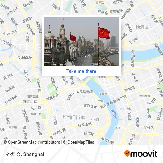 外滩会 map