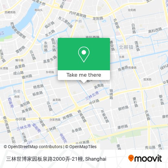 三林世博家园板泉路2000弄-21幢 map