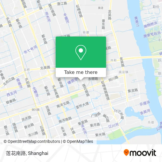 莲花南路 map