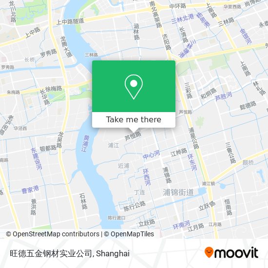 旺德五金钢材实业公司 map