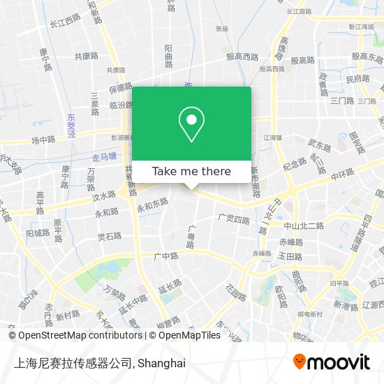 上海尼赛拉传感器公司 map