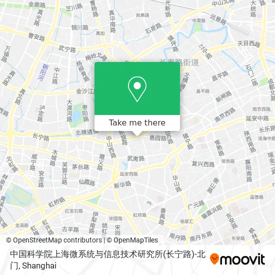 中国科学院上海微系统与信息技术研究所(长宁路)-北门 map