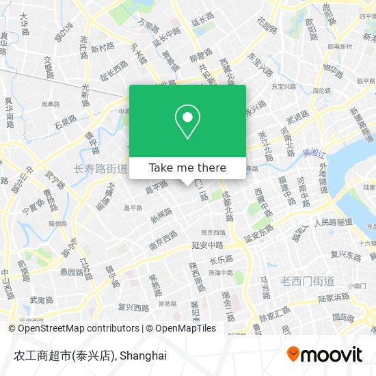 农工商超市(泰兴店) map