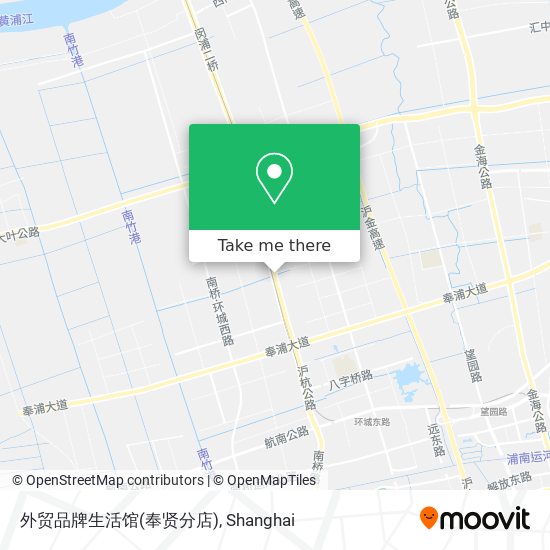 外贸品牌生活馆(奉贤分店) map